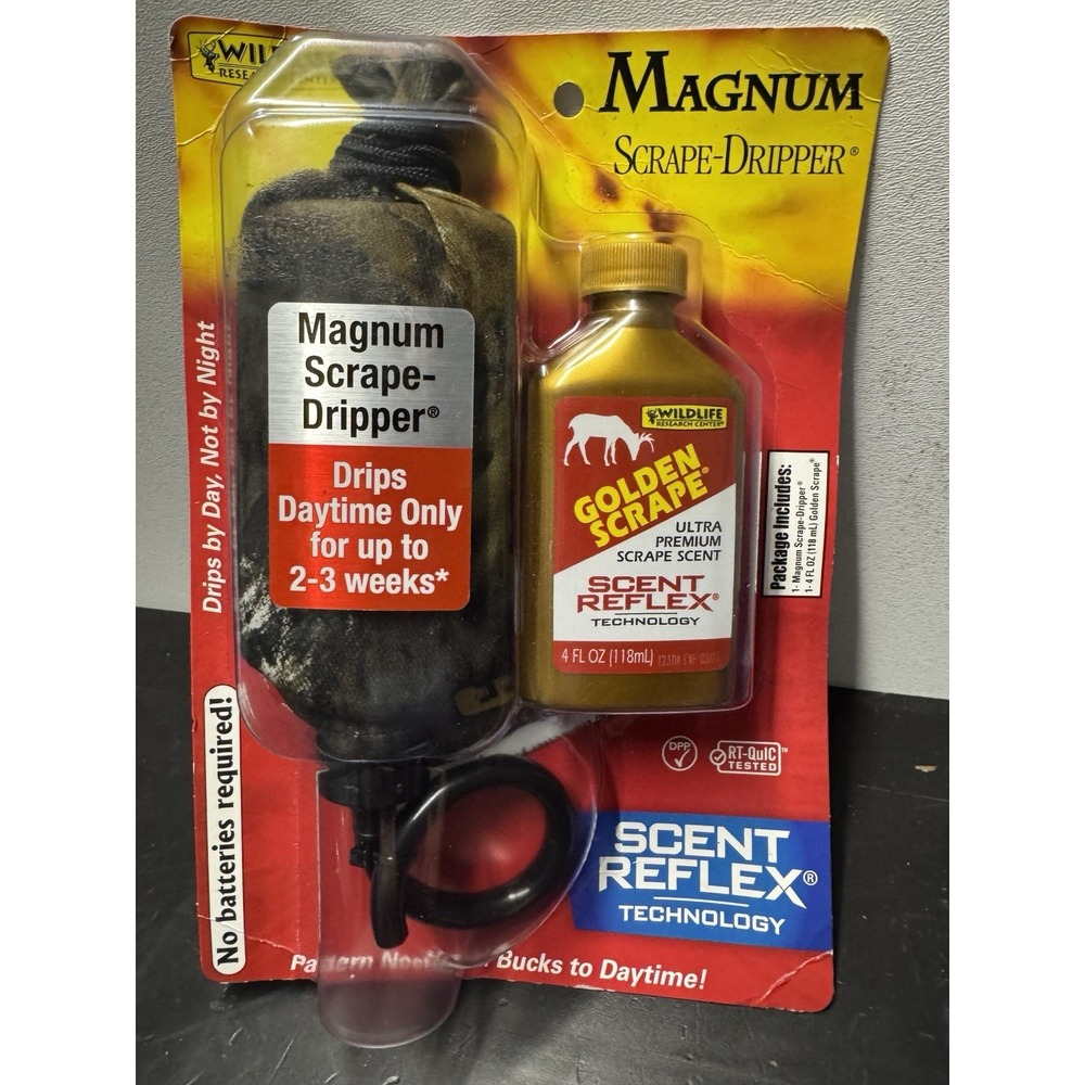 Magnum Scrape-Dripper & Golden Scrape 4 oz